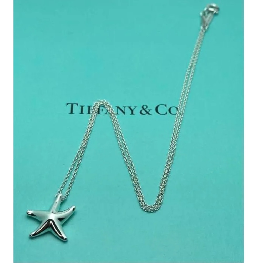 Tiffany and Co Luxury 925Sterling Silver Starfish - Picture 2 of 6
